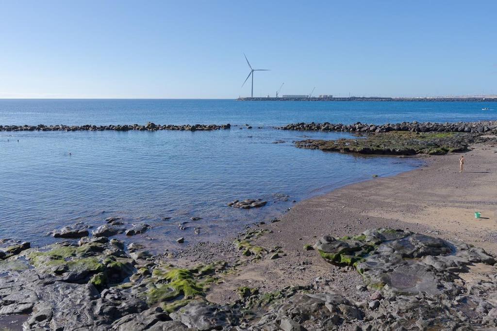 Las Afortunadas - Playa Arinaga 1ºb エクステリア 写真